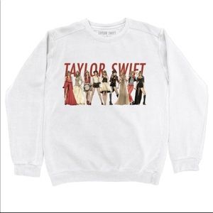 Taylor Swift Red Era Sweatshirt/Crewneck size medium!